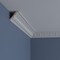 Ekena Millwork 2 3/8"H x 2 3/8"P x 3 1/4"F x 94 1/2"L Tirana Crown Moulding MLD02X02X03TI - alternate 5